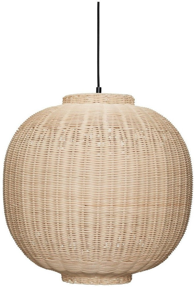 [product_category]-Hübsch Chand Pendant Round Natural-Hübsch-5712772123522-991528-HUB-1