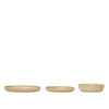 Hübsch Dawn Bowls Set Of 3, Sand