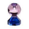 Hübsch Gem Candlestick, Pink/Blue