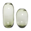 Hübsch Moss Vase Glass Green Set Of 2