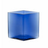 Iittala Ruutu Vase H 18cm, Ultramarine Blue