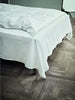 Juna Percale Flat Sheet White, 150x250 Cm