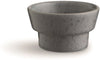 Kähler Ombria Block Candle Holder, Slate Grey