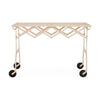 Kartell Battista Trolley, Mat Cream