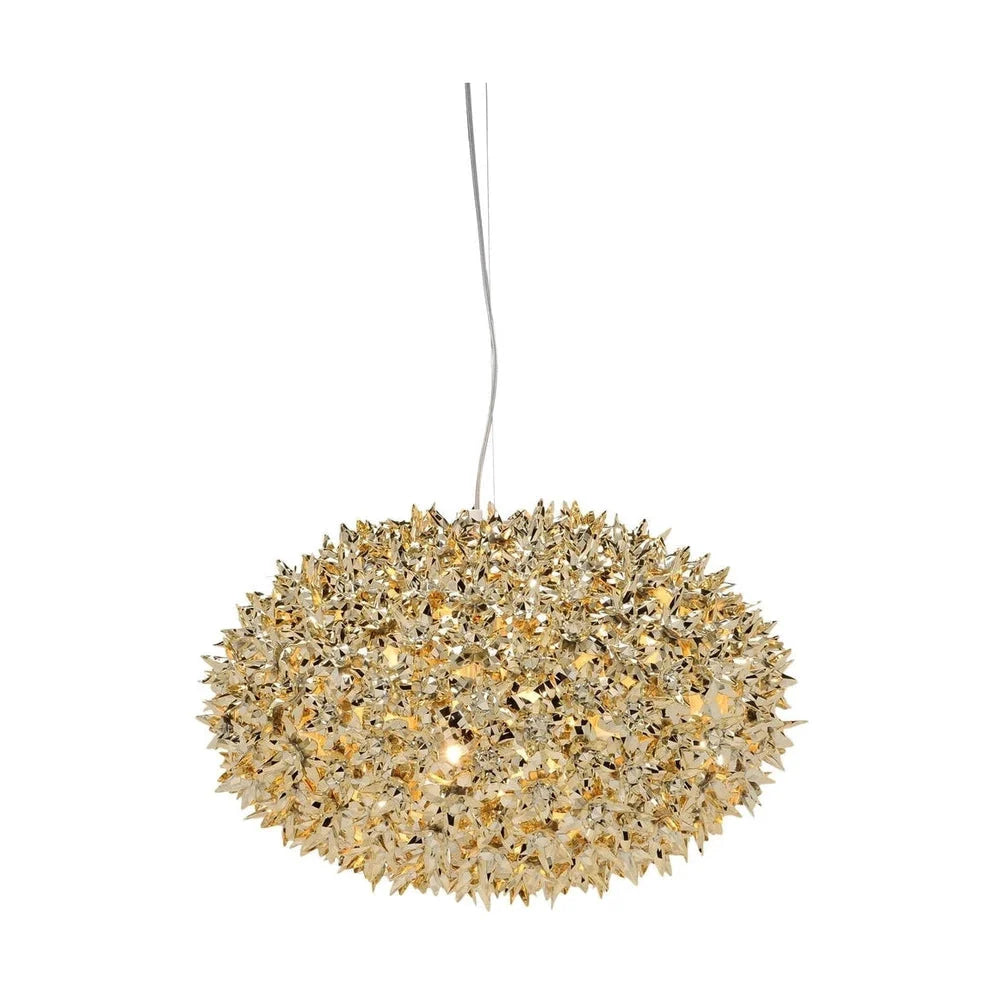 [product_category]-Kartell Bloom Hanging Suspension Lamp Medium, Gold-Kartell-8058967191844-09268GG-KAR-1