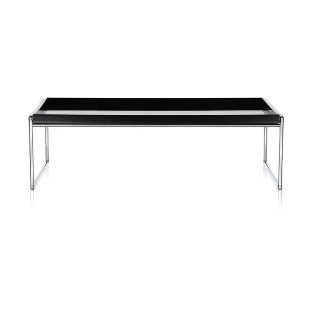 [product_category]-Kartell Trays Side Table 80x40 Cm, Black-Kartell-8058967043334-0441009-KAR-1