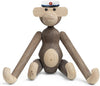 Kay Bojesen Monkey Small Oak/Smoked Oak With Red Student Cap