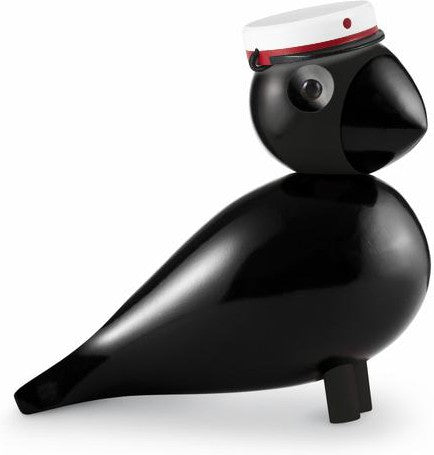 [product_category]-Kay Bojesen Songbird Ravn, With Red Student Cap-Kay Bojesen-39481+39230-KAY-1