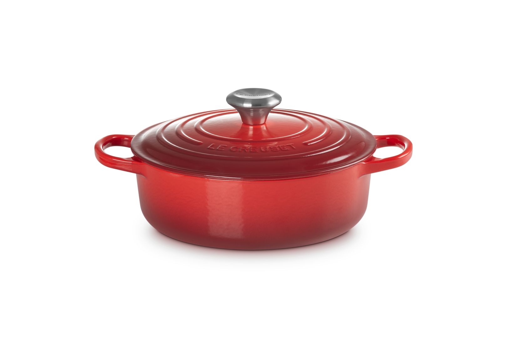 [product_category]-Le Creuset Gourmet Casserole 24 Cm, Cerise-Le Creuset-0024147282686-21179240602430-LEC-3