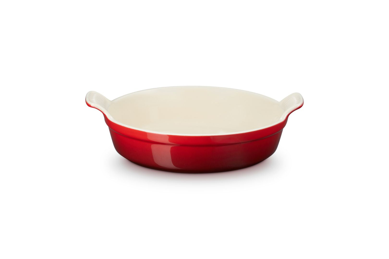 [product_category]-Le Creuset Round Traditional Casserole Dish 24 Cm, Cerise-Le Creuset-0630870244350-91062124060108-LEC-3