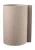 Lind Dna Block Vase L, Clay Brown