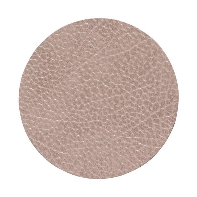 [product_category]-Lind Dna Circle Glass Coaster Hippo Leather, Warm Grey-Lind DNA-5711905522829-990229-LIN-1