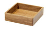 Lind Dna Wooden Box Square Oak S, Natural