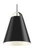  Above Pendant Phase Dimming ø40 Cm Black