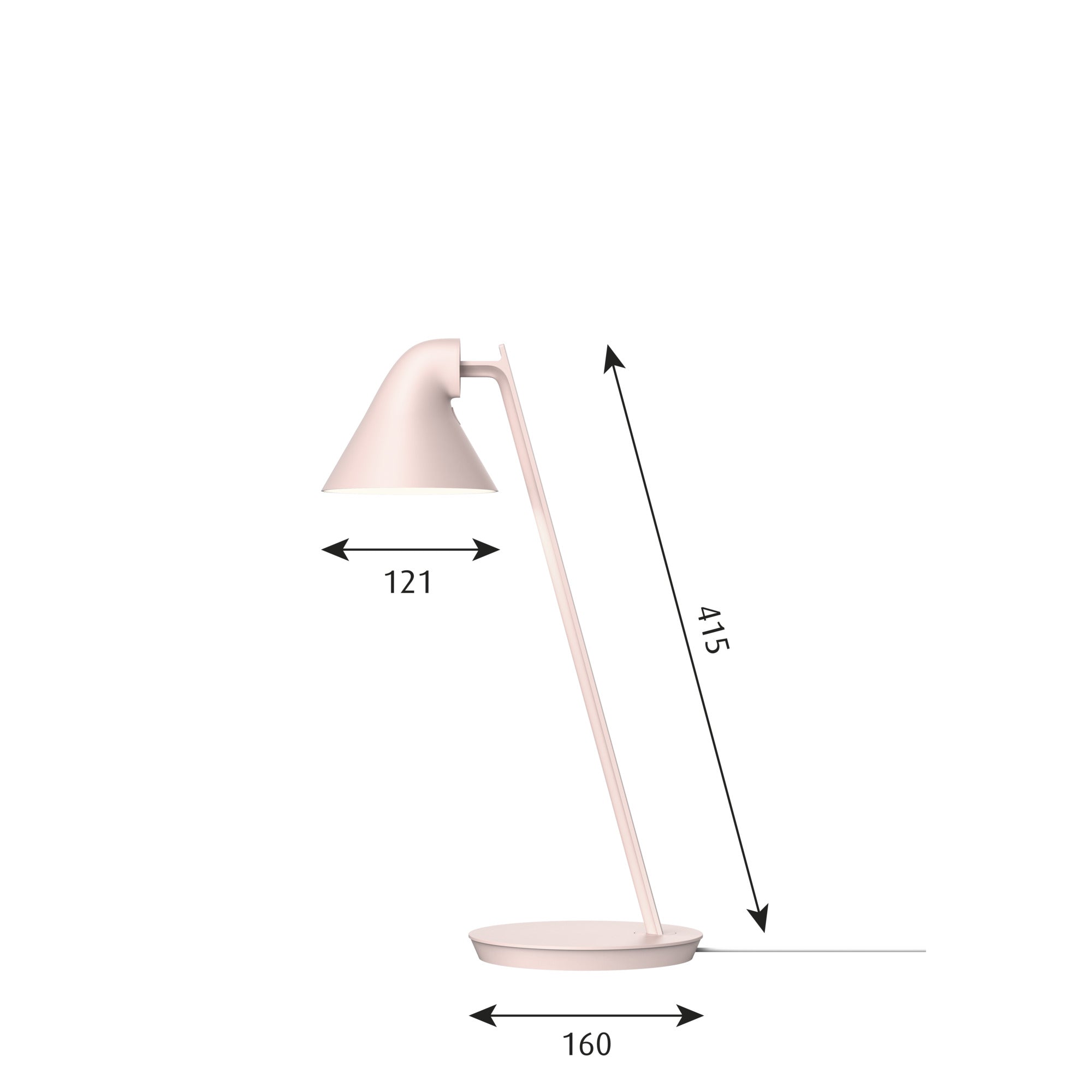 [product_category]-Louis Poulsen Njp Mini Table Lamp, Pale Pink-Louis Poulsen-5714693994465-5744168164-LOU-2