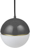  Macaroon Pendant Lamps Dark Grey ø 16cm