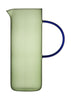 Lyngby Glas Torino Glass Jug 1,1 L, Green/Blue