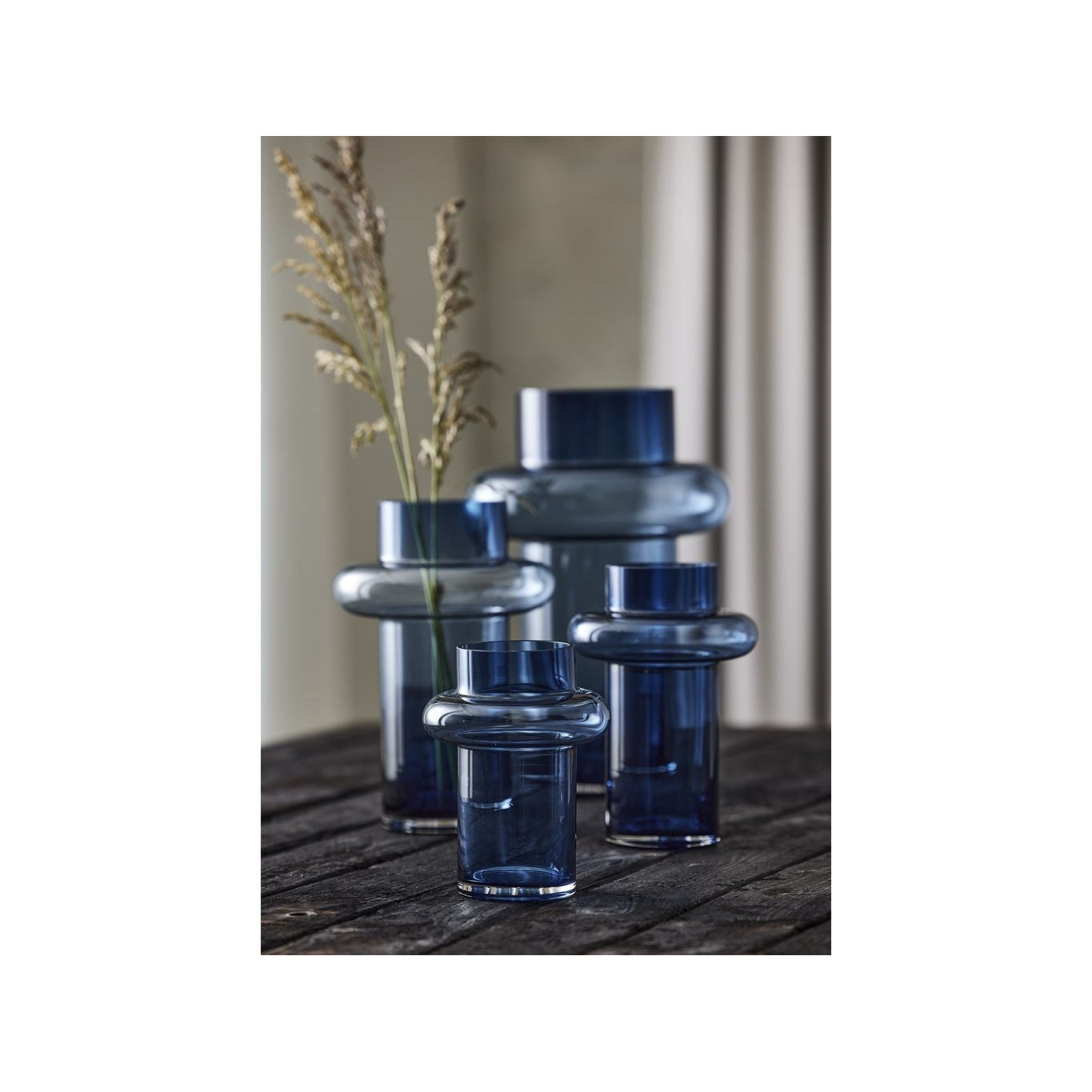 [product_category]-Lyngby Glas Tube Vase H: 25 Cm, Dark Blue-Lyngby Glas-5722000235644-23564-LYN-19