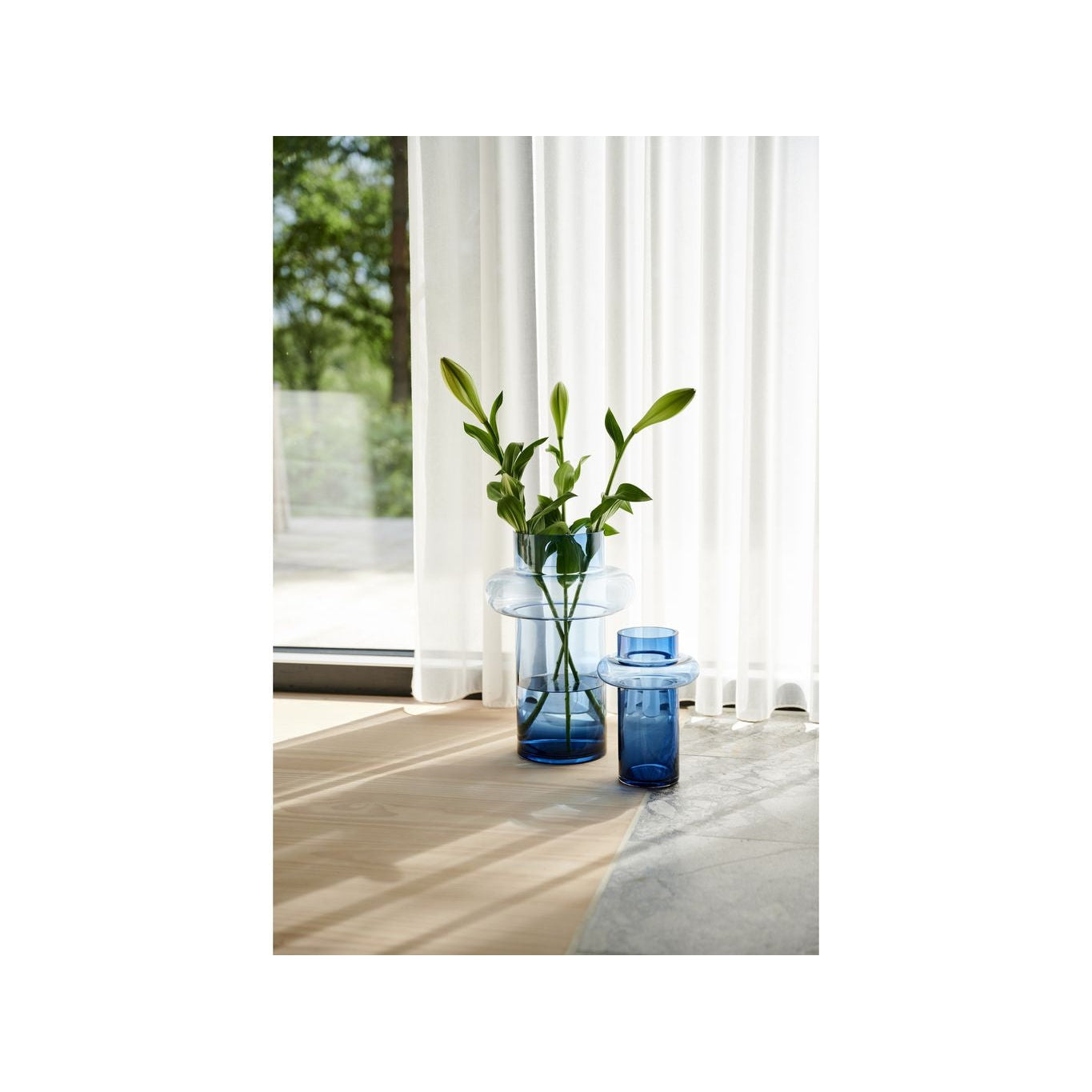 [product_category]-Lyngby Glas Tube Vase H: 40 Cm, Amber-Lyngby Glas-5722000235521-23552-LYN-18