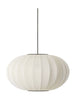 Made By Hand Knit Wit 57 Oval Pendant Lamp Pearl White