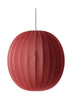 Made By Hand Knit Wit 75 Round Pendant Lamp Maple Red