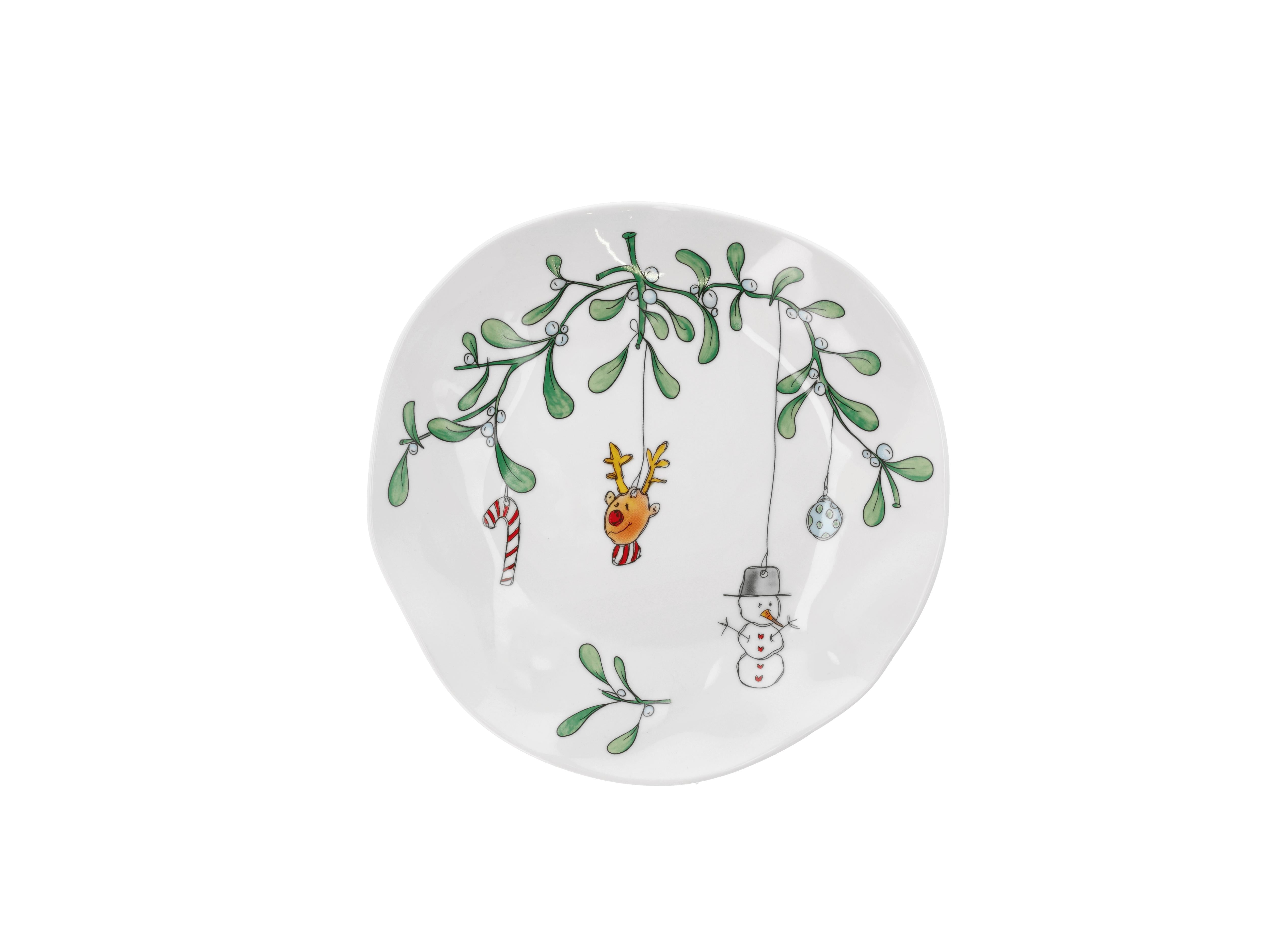 [product_category]-Medusa Copenhagen Jingle Bell Plate White, ø21 Cm-Medusa Copenhagen-5722000274582-27458-MED-5