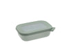 Mepal Cirqula Multi Bowl Rectangular 0,5 L, Nordic Sage