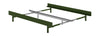 Moebe Bed 90 180 Cm, Pine Green