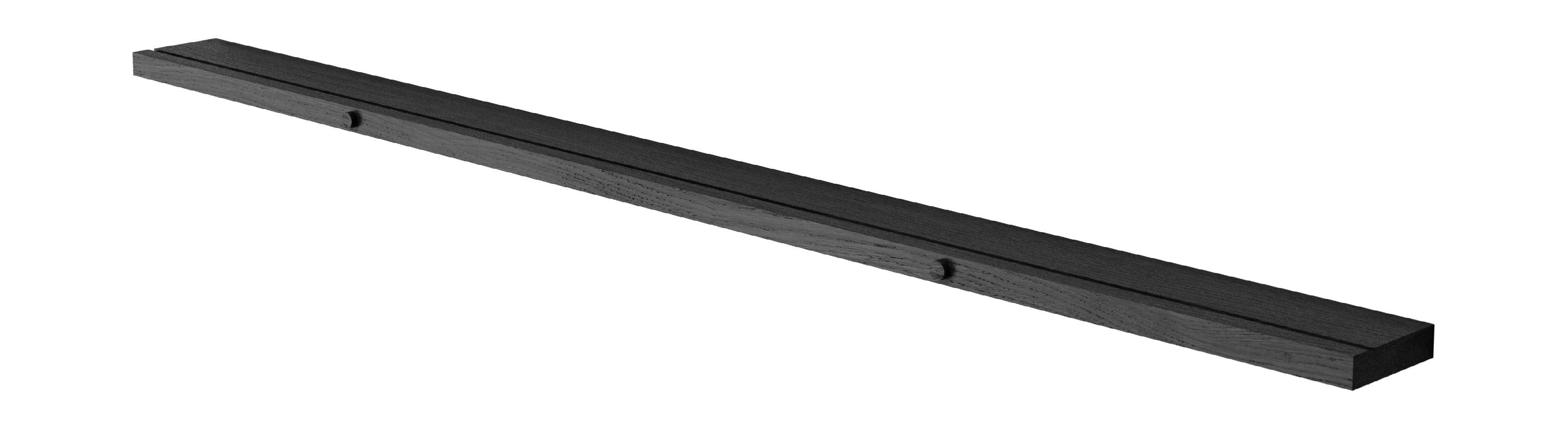 [product_category]-Moebe Gallery Shelf Image Strip 115 Cm, Black-Moebe-5713520004995-GS115BL-MOE-1