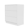 Montana Carry Dresser With 7 Cm Plinth, New White