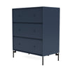 Montana Carry Dresser With Legs, Juniper/Black