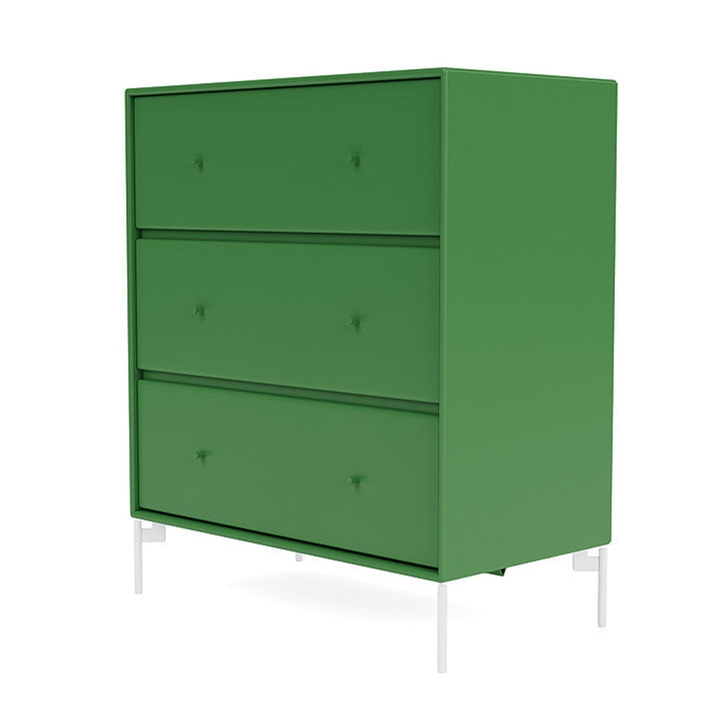 [product_category]-Montana Carry Dresser With Legs, Parsley/Snow White-Montana Furniture-5714322378550-000CARRY-152-02-MON-1