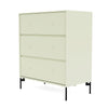 Montana Carry Dresser With Legs, Pomelo/Black