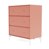 Montana Carry Dresser With Legs, Rhubarb/Snow White