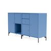 Montana Couple Sideboard With Legs, Azure Blue/Black