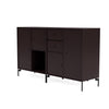 Montana Couple Sideboard With Legs, Balsamic/Black