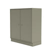 Montana Cover Cabinet With 7 Cm Plinth, Fennel Green