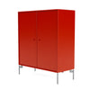 Montana Cover Cabinet With Legs, Rosehip/Matt Chrome