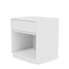 Montana Dream Nightstand With 3 Cm Plinth, New White