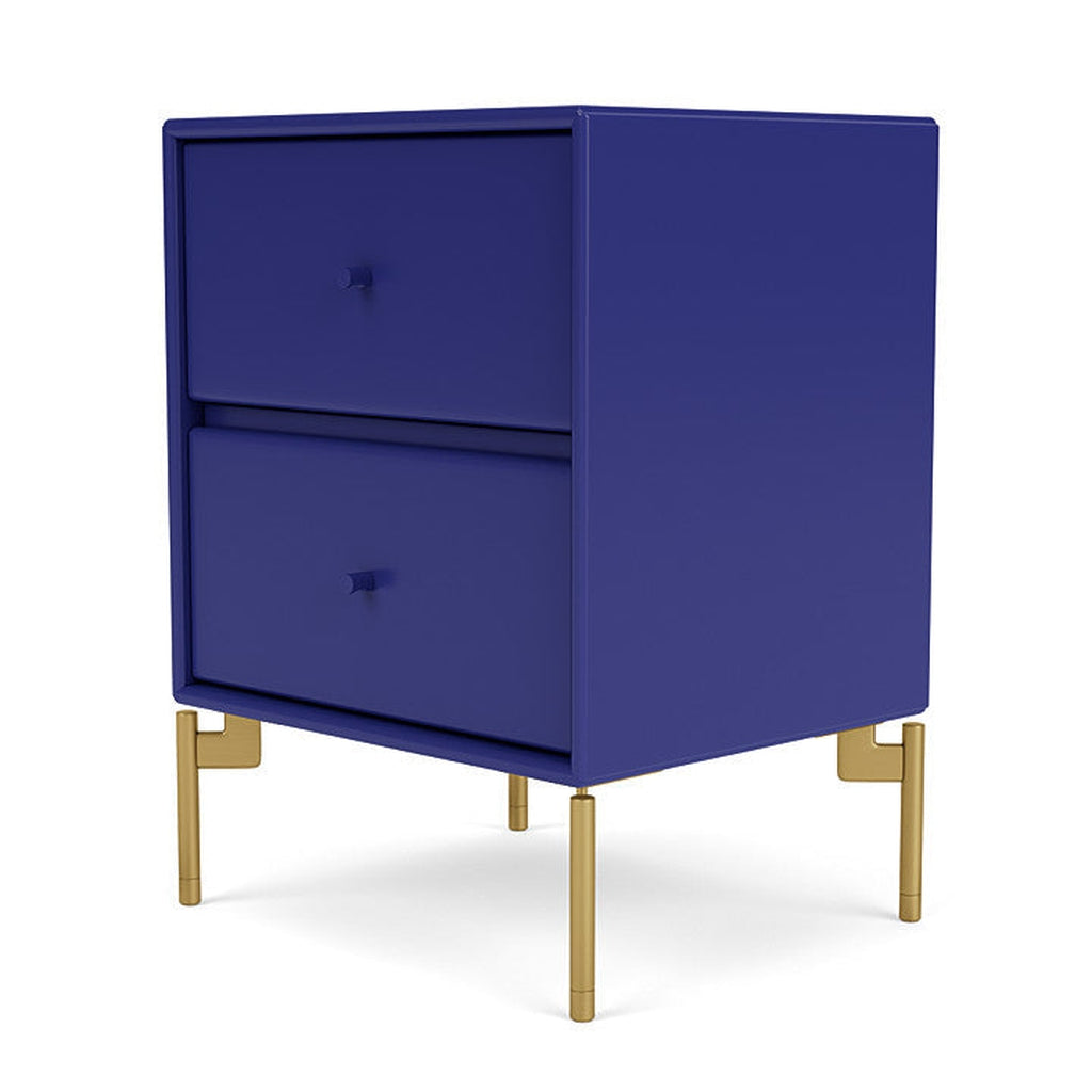 [product_category]-Montana Drift Drawer Module With Legs, Monarch Blue/Brass-Montana Furniture-5714322205726-000DRIFT-135-09-MON-1