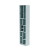 Montana Loom High Bookcase With 3 Cm Plinth, Flint