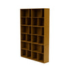 Montana Read Spacious Bookshelf With 3 Cm Plinth, Amber Yellow