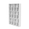 Montana Read Spacious Bookshelf With 3 Cm Plinth, New White