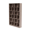 Montana Read Spacious Bookshelf With 7 Cm Plinth, Mushroom Brown