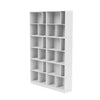 Montana Read Spacious Bookshelf With 7 Cm Plinth, Snow White