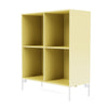 Montana Show Bookcase With Legs, Camomile/Snow White