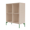 Montana Show Bookcase With Legs, Clay/Parsley