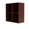 Montana Show Bookcase With Suspension Rail, Masala