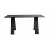 Muubs Angle Dining Table, Black