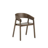 Muuto Cover Armchair, Dark Brown Stained